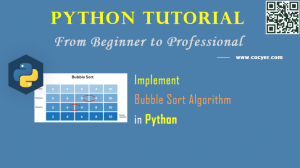 Python: Implement Bubble Sort Algorithm – A Step Guide – Cocyer