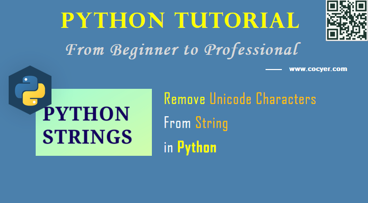 Python String Remove Unicode Characters From String Cocyer