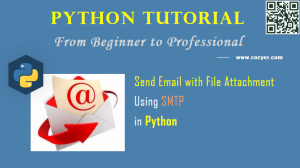 send email with python attachment