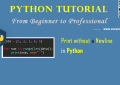 Python: Print without a Newline - A Step Guide