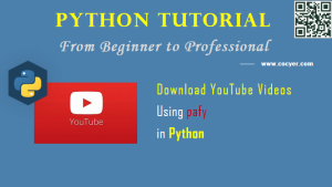 python download youtube video from url